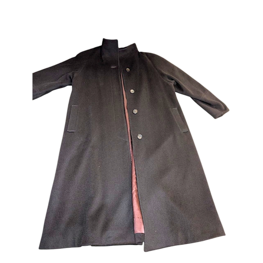 Elegant Black Women's Cape Coat